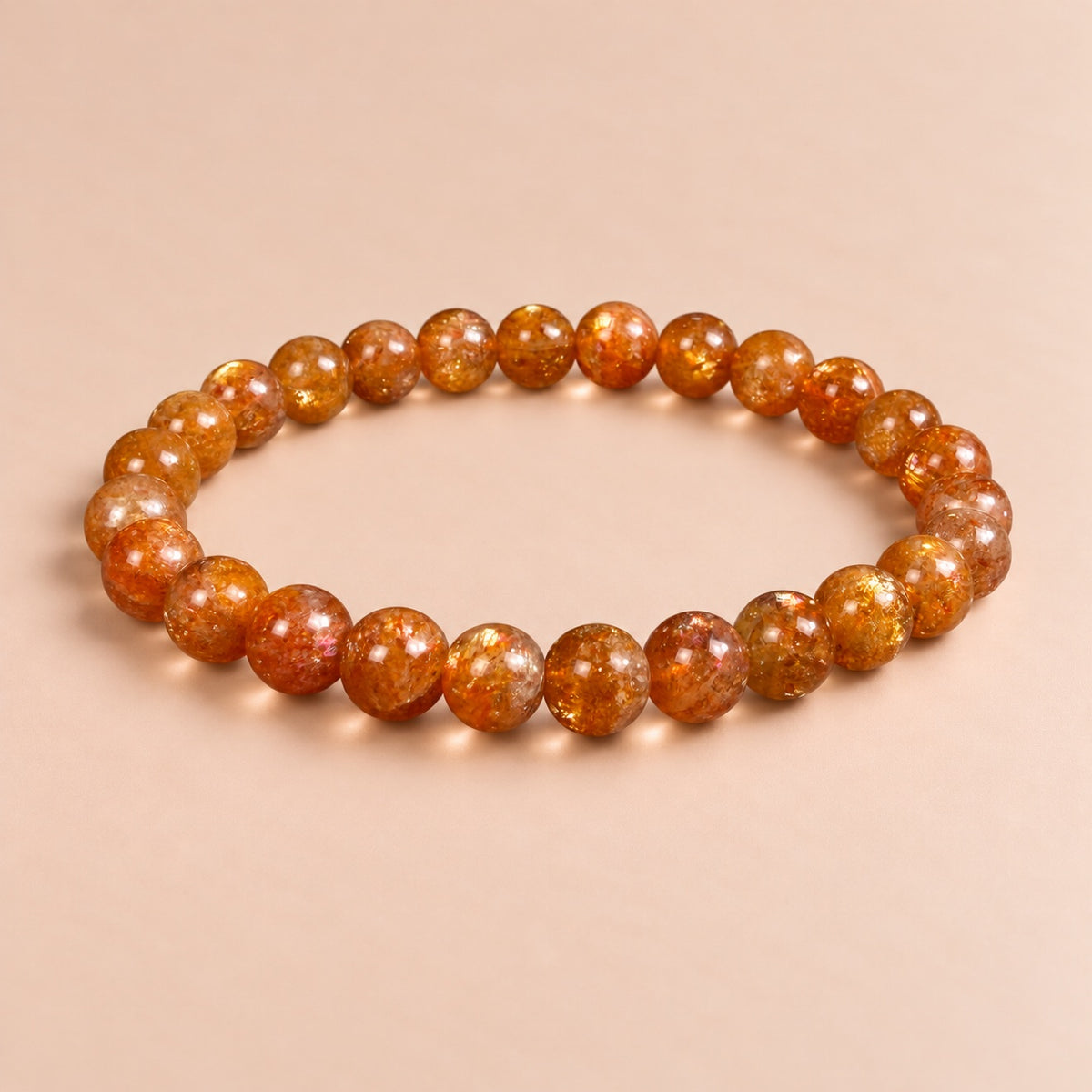 Sunstone Crystal Bracelet