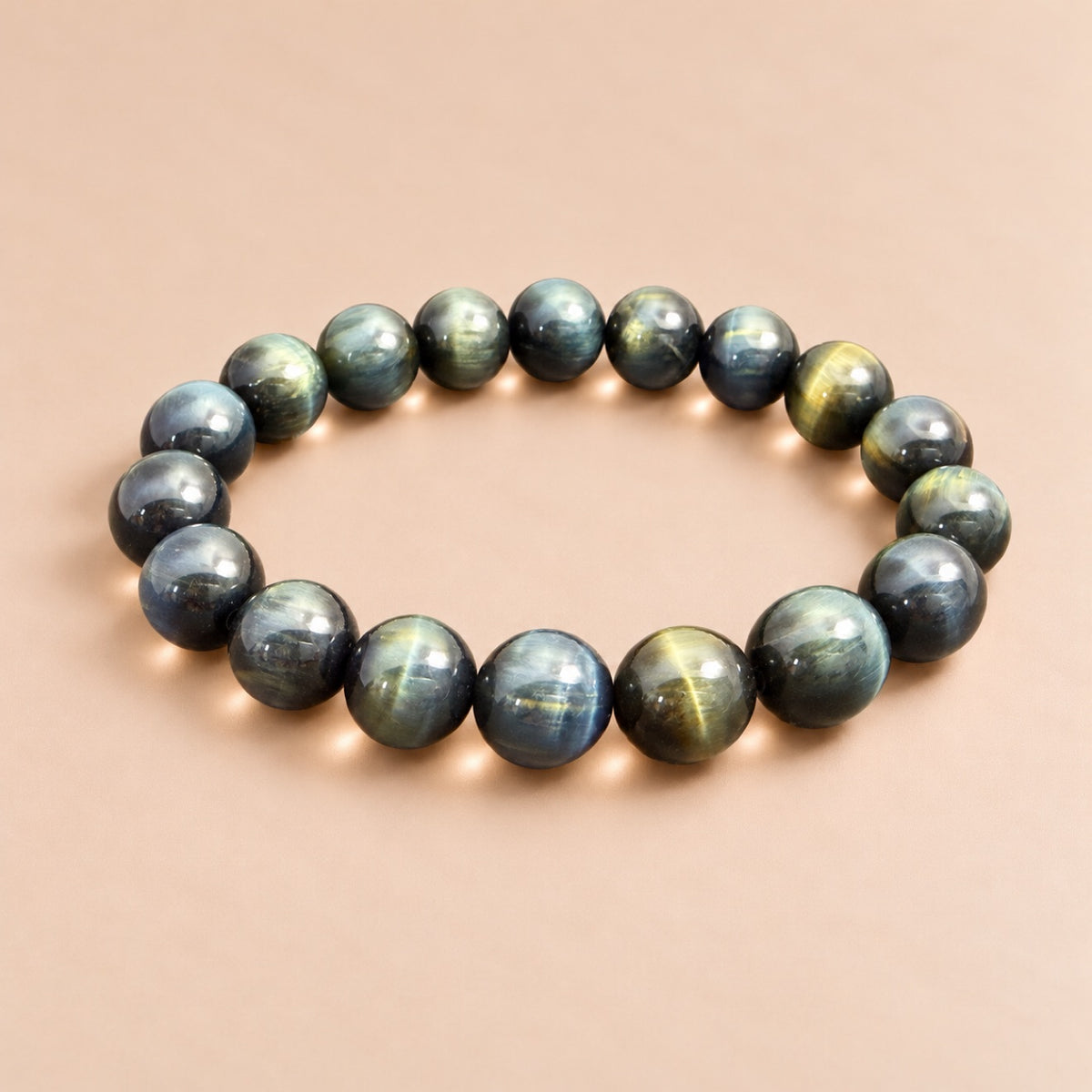 Blue-Green Tiger’s Eye Bracelet