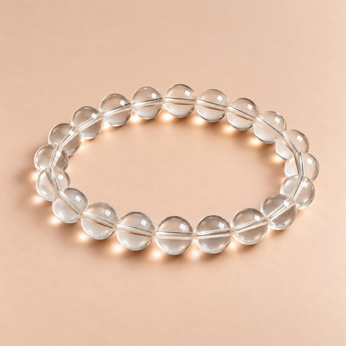 Clear Quartz Crystal Bracelet