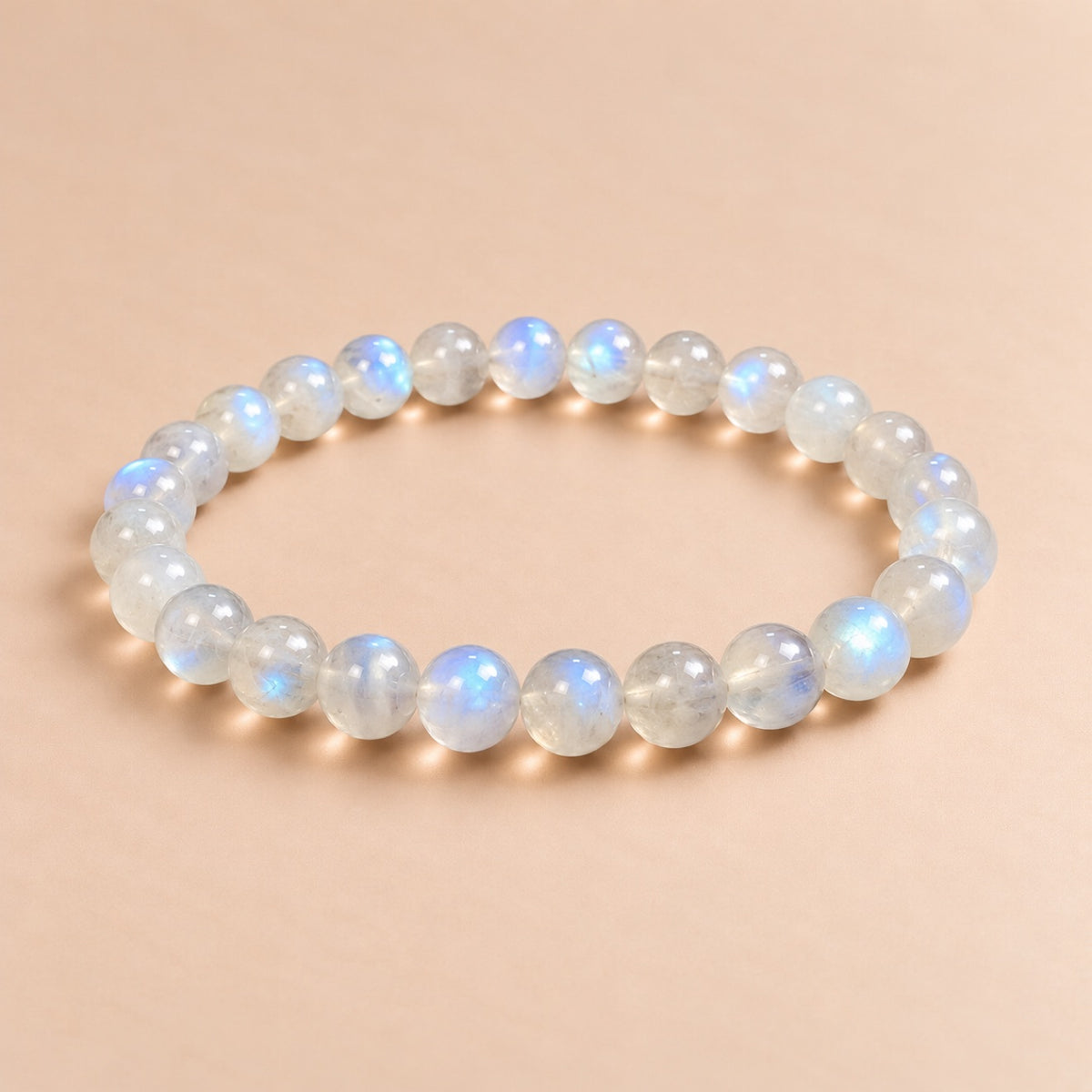 Gray Moonstone Bracelet
