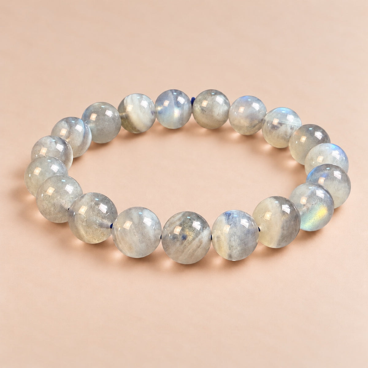 Gray Moonstone Bracelet