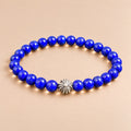 Lapis Lazuli & Sterling Silver Bracelet