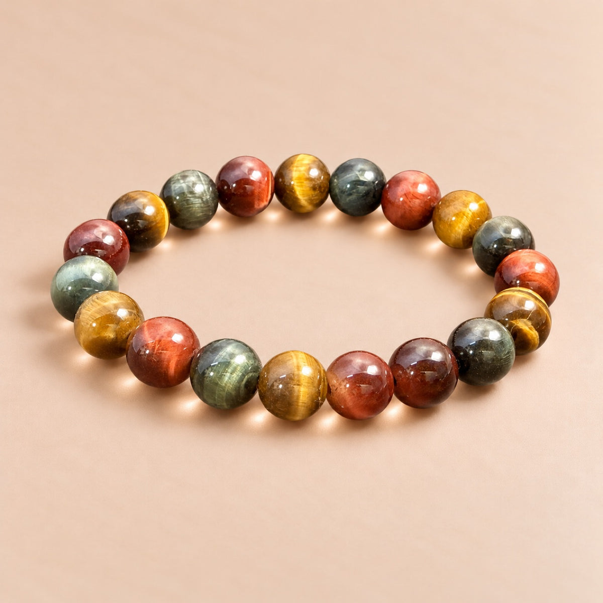Multicolor Tiger's Eye Bracelet