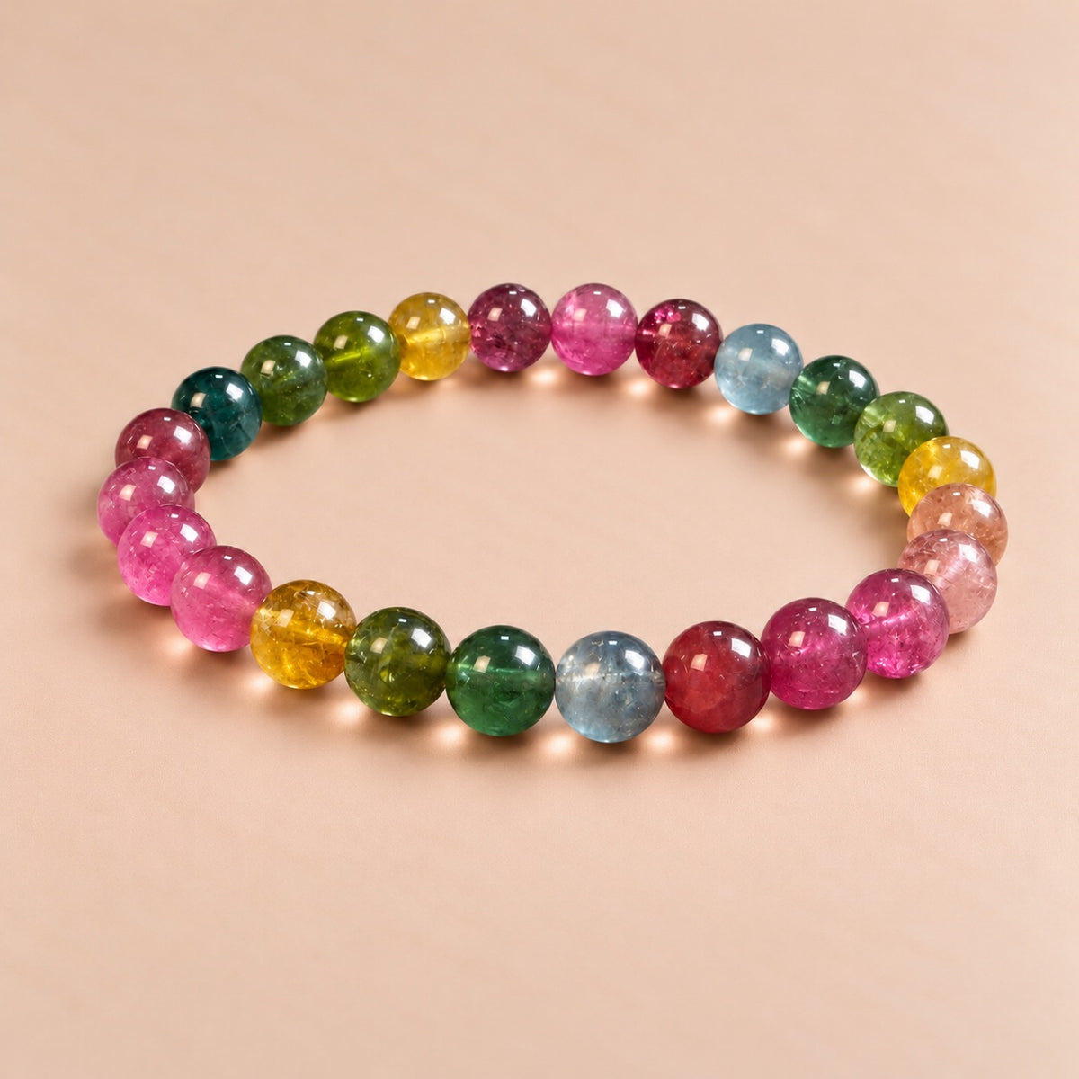 Multicolor Tourmaline Bracelet