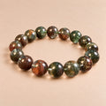 Red & Green Phantom Quartz Bracelet